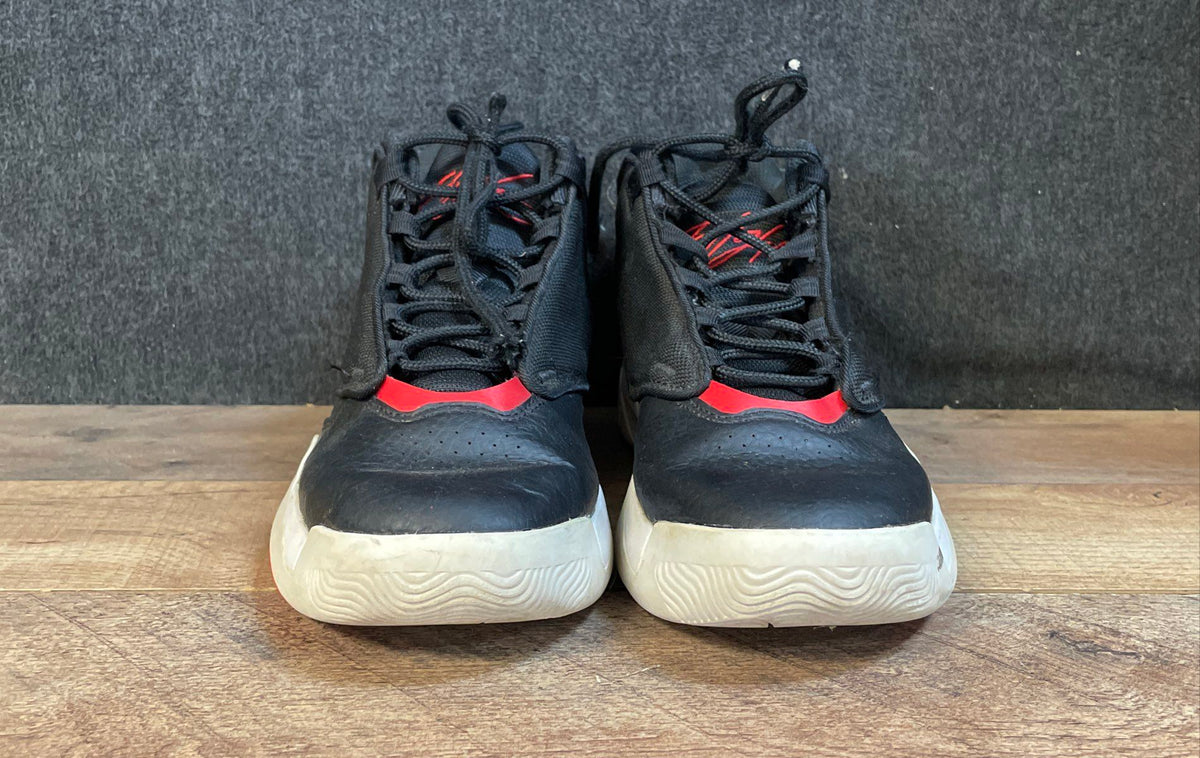 Nike Air Jordan Stay Loyal 2 Black White Red Basketball Shoes Size 7Y