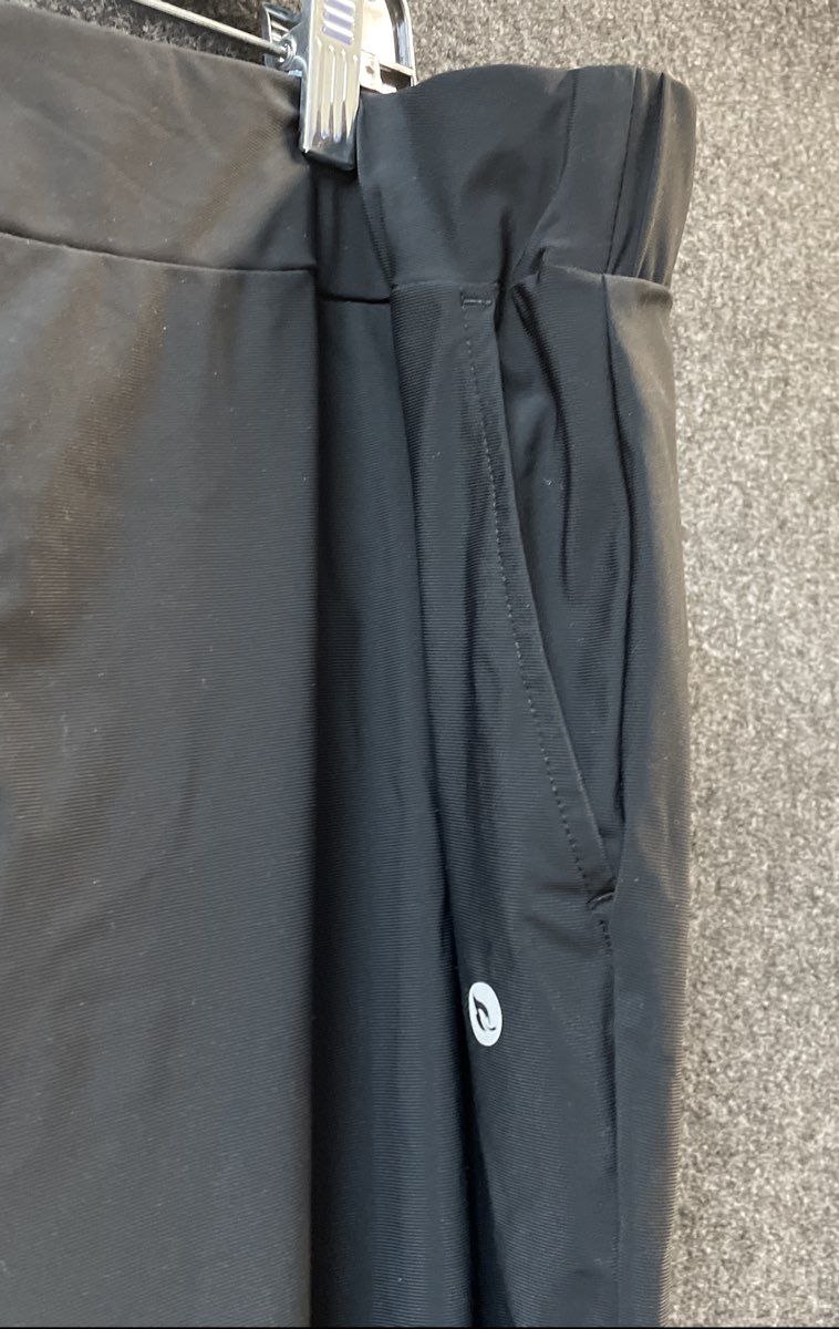 Baleaf Women's Black Active Straight Leg Pants Nylon Spandex Stretch Sz 3XL