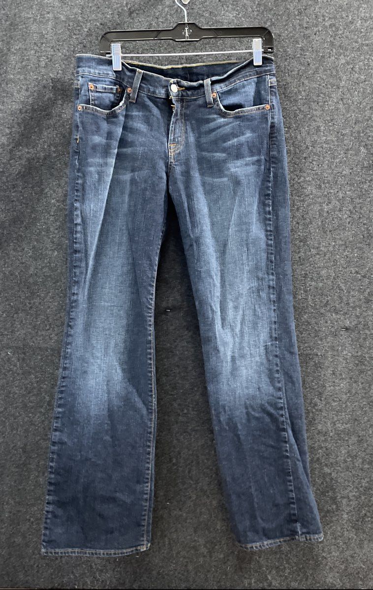 Lucky Brand Women's Blue Midrise Flare Jeans Old Brigade Wash Size 12/31