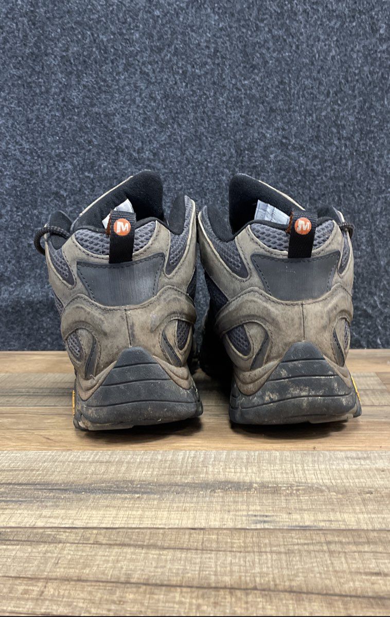 Merrell Moab 2 Mid Waterproof Beluga Hiking Boots Men's Size 10
