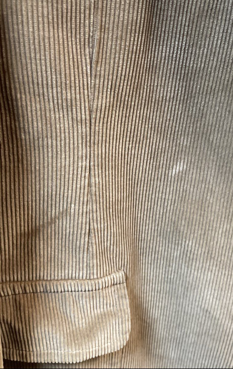The Corduroy Collection Men's Tan Cotton Corduroy Sport Coat Blazer Sz 48L