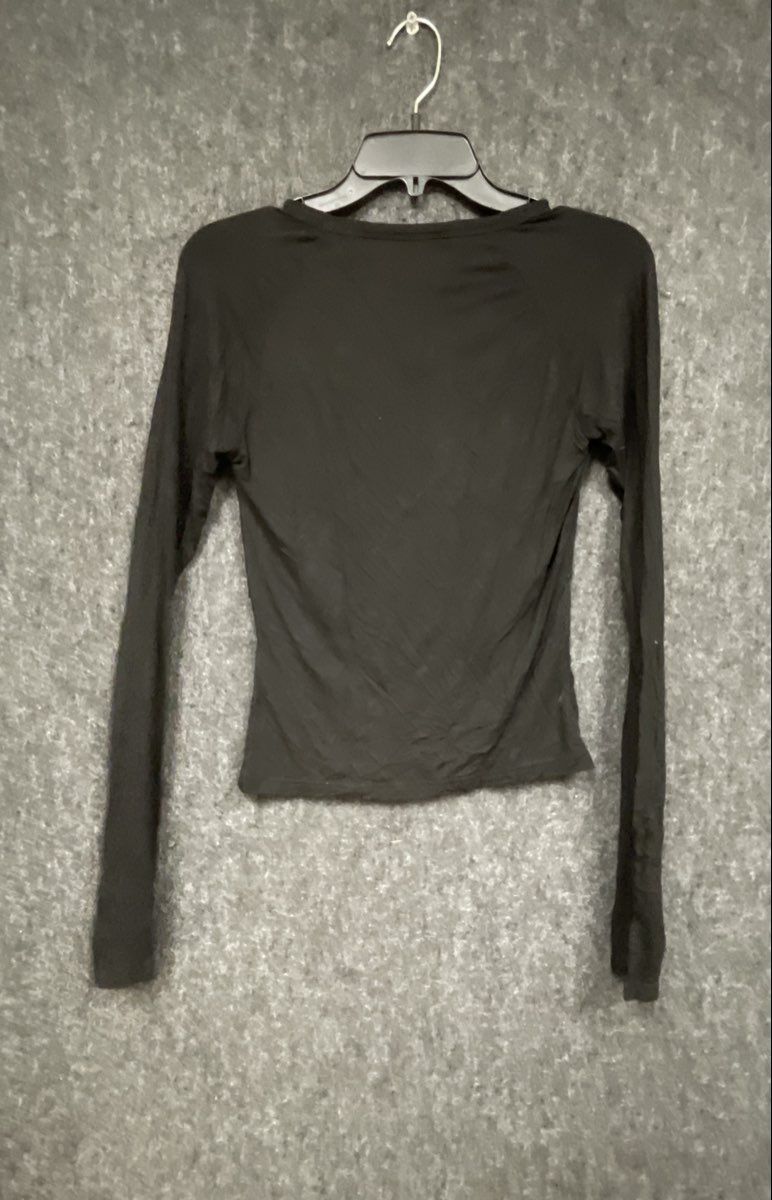 Killstar Women's Black Snake Graphic Mesh Shoulder Cut Out Top Sz XS