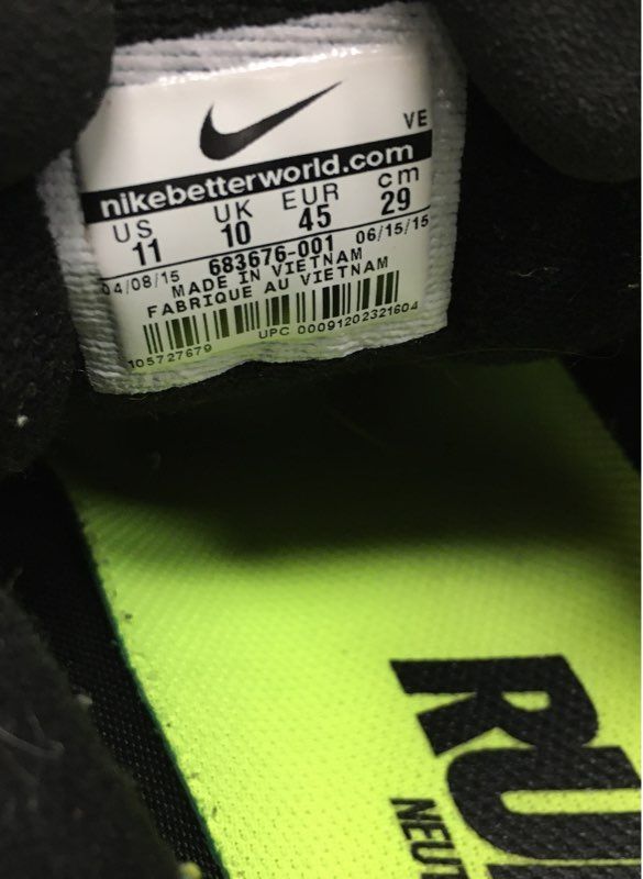 Nike Air Zoom Pegasus 31 Black White Wolf Grey Running Shoes Men's Size 11