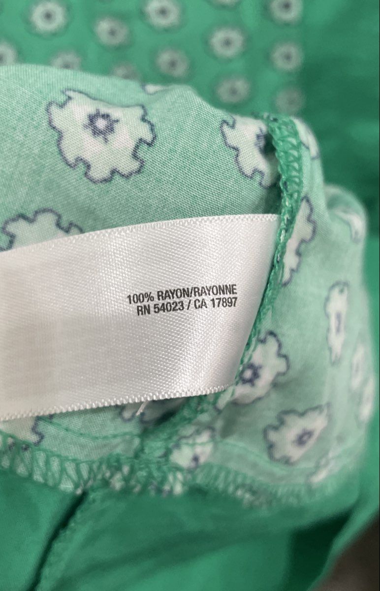 Old Navy Women's Green Floral Sleeveless Rayon Tunic Shift Top Size M