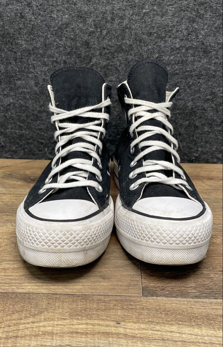 Converse Chuck Taylor All Star Lift Platform High Top Black White Women's Size 6