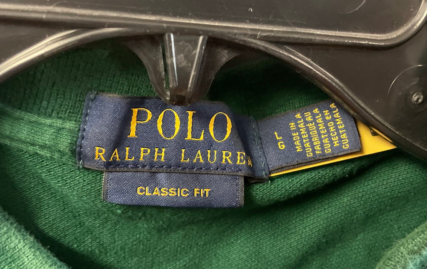 Polo Ralph Lauren Men's Green Classic Fit Short Sleeve Polo Shirt Sz L