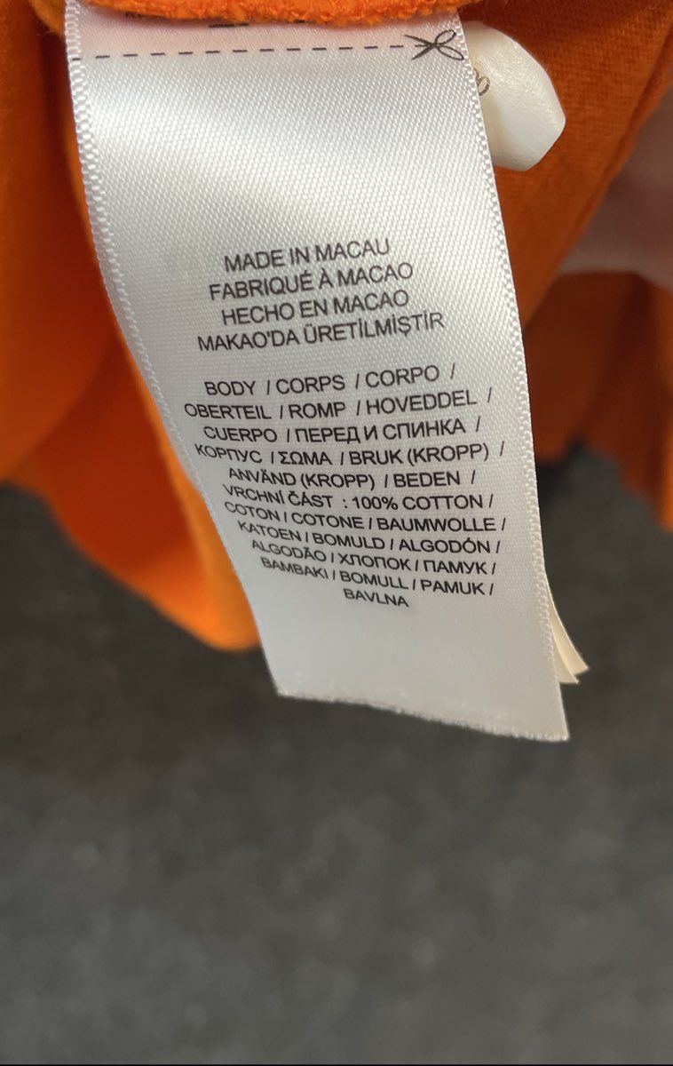 Polo Ralph Lauren Boys' Orange Long Sleeve Ski Graphic 92 T-Shirt Sz XL 18-20