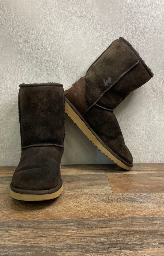 UGG Australia Classic Short Chestnut Brown Boots Women's Size 8