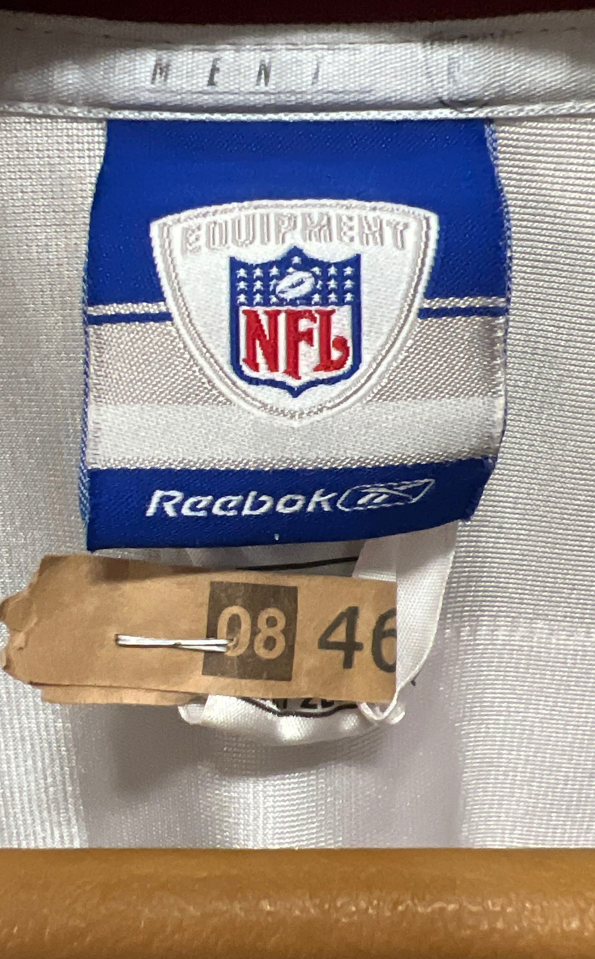 Reebok Men's LaRon Landry Washington Redskins #30 White Replica Jersey Size 2XL