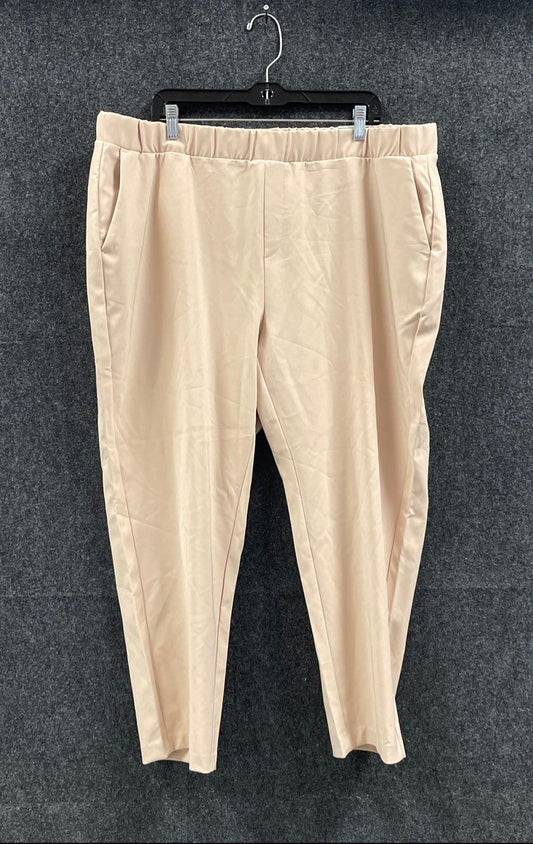 Torrid Women's Studio Refined Crepe Pants Smoke Gray High-Rise Tapered Sz 3 NWT