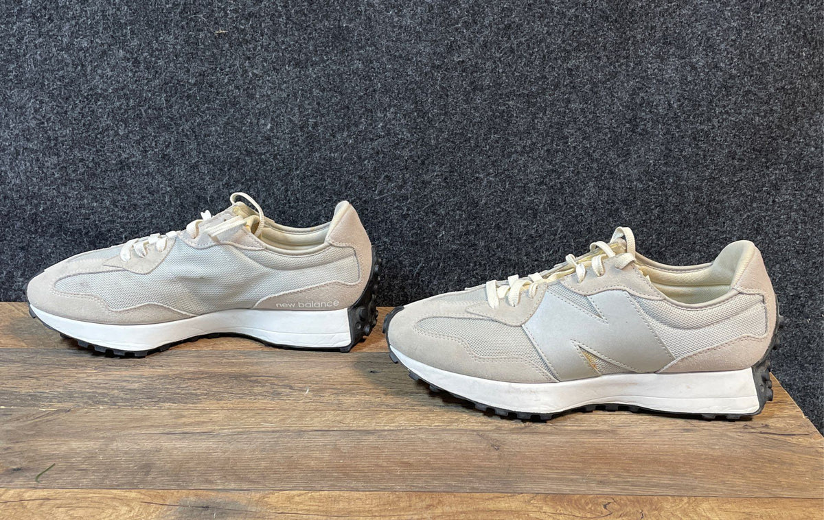 New Balance 327 Light Grey Off White Men's Lifestyle Sneakers Size 12