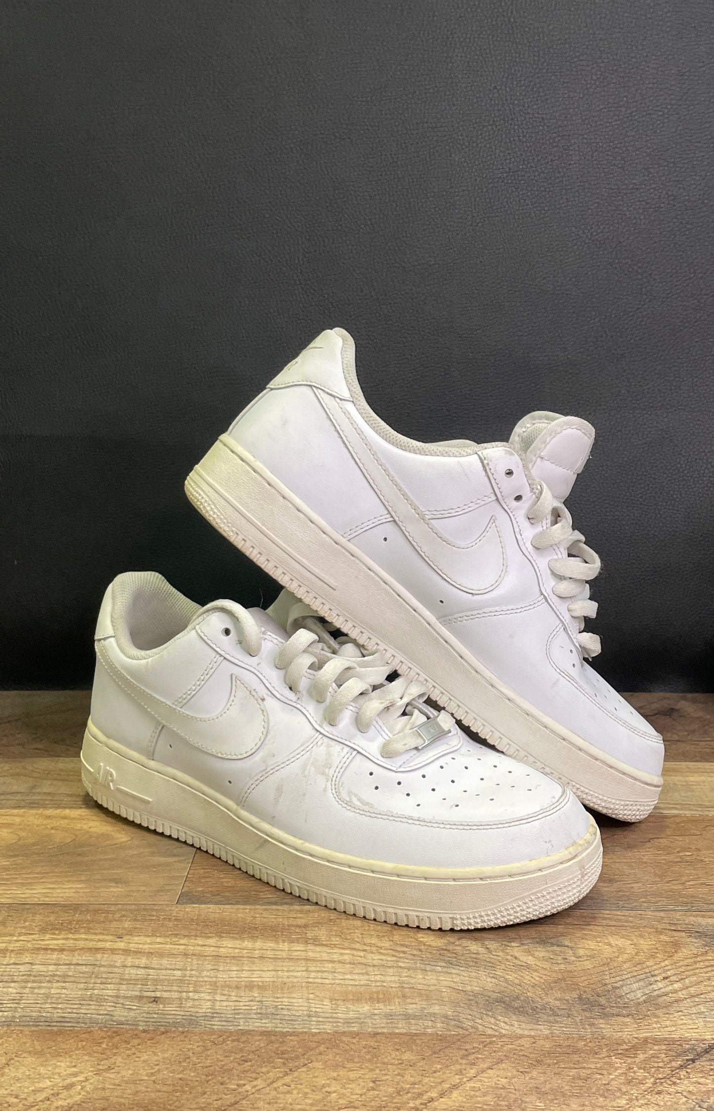 Nike Air Force 1 '07 Low Triple White Men's Sneakers CW2288-111 Size 11