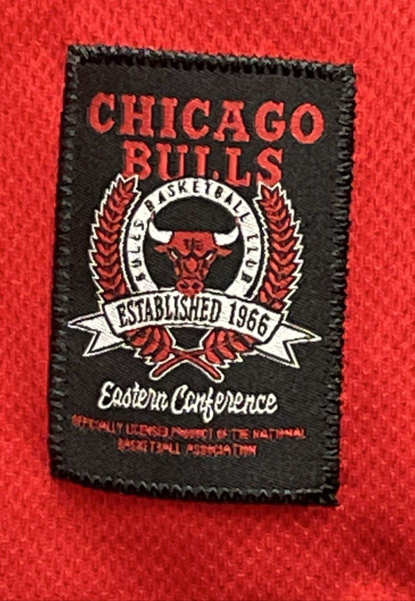 NBA Chicago Bulls Basketball Jersey Red Mesh Replica Sleeveless Fan Gear