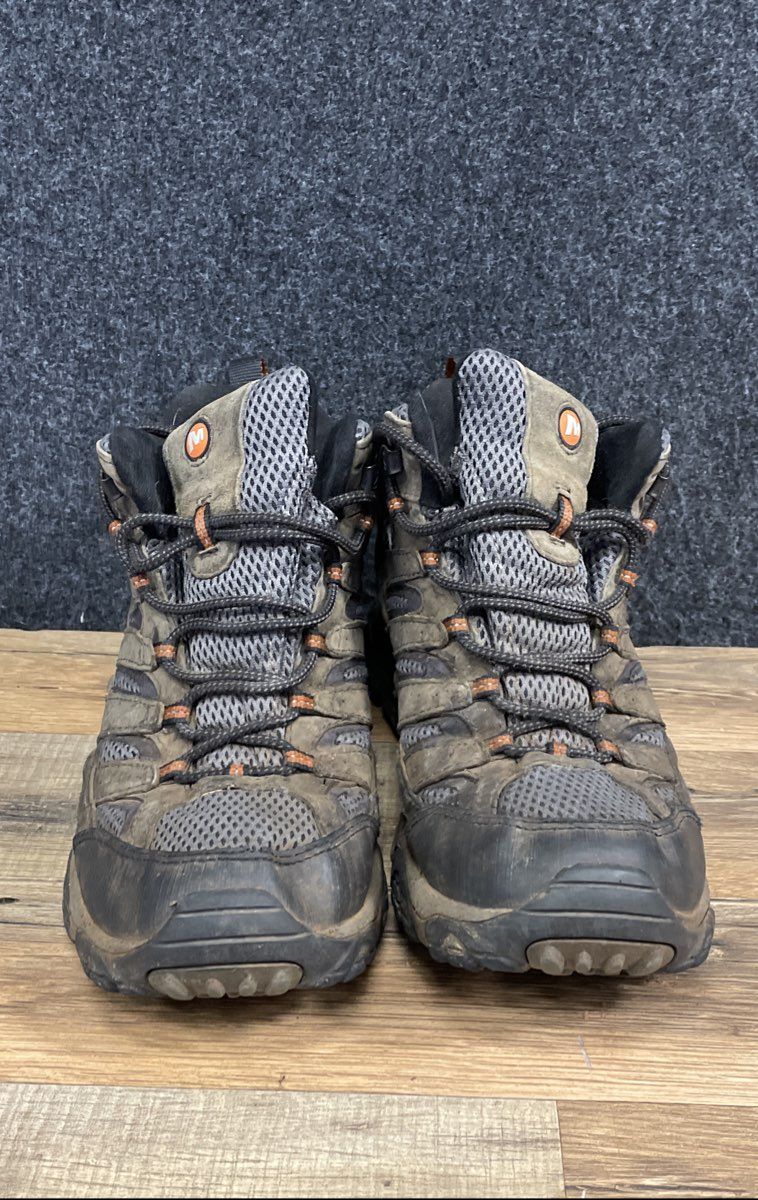 Merrell Moab 2 Mid Waterproof Beluga Hiking Boots Men's Size 10