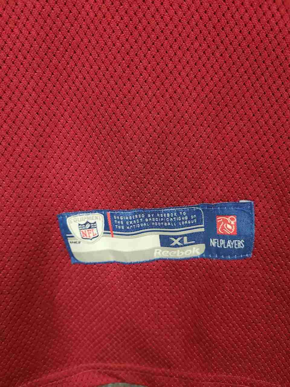 Reebok Washington Redskins Donovan McNabb #5 Captain Patch Jersey Youth Sz XL