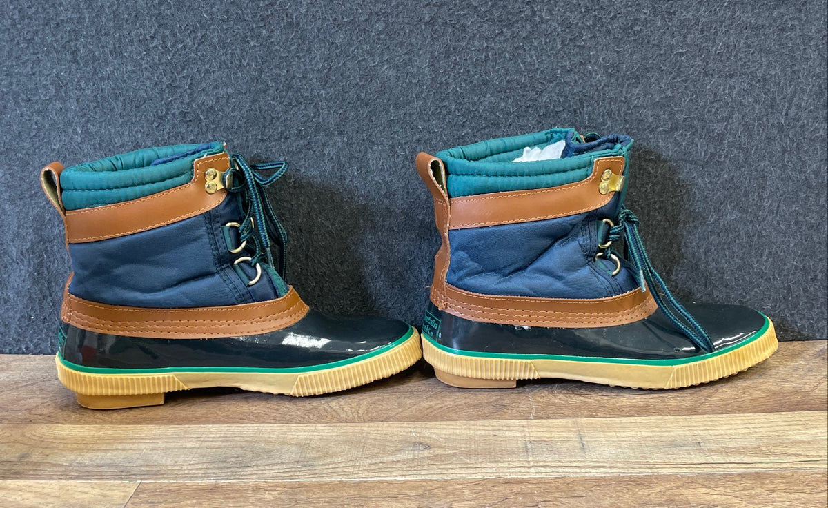Mountain Creek Woodstock Thermolite Duck Boots Navy Blue Size 7
