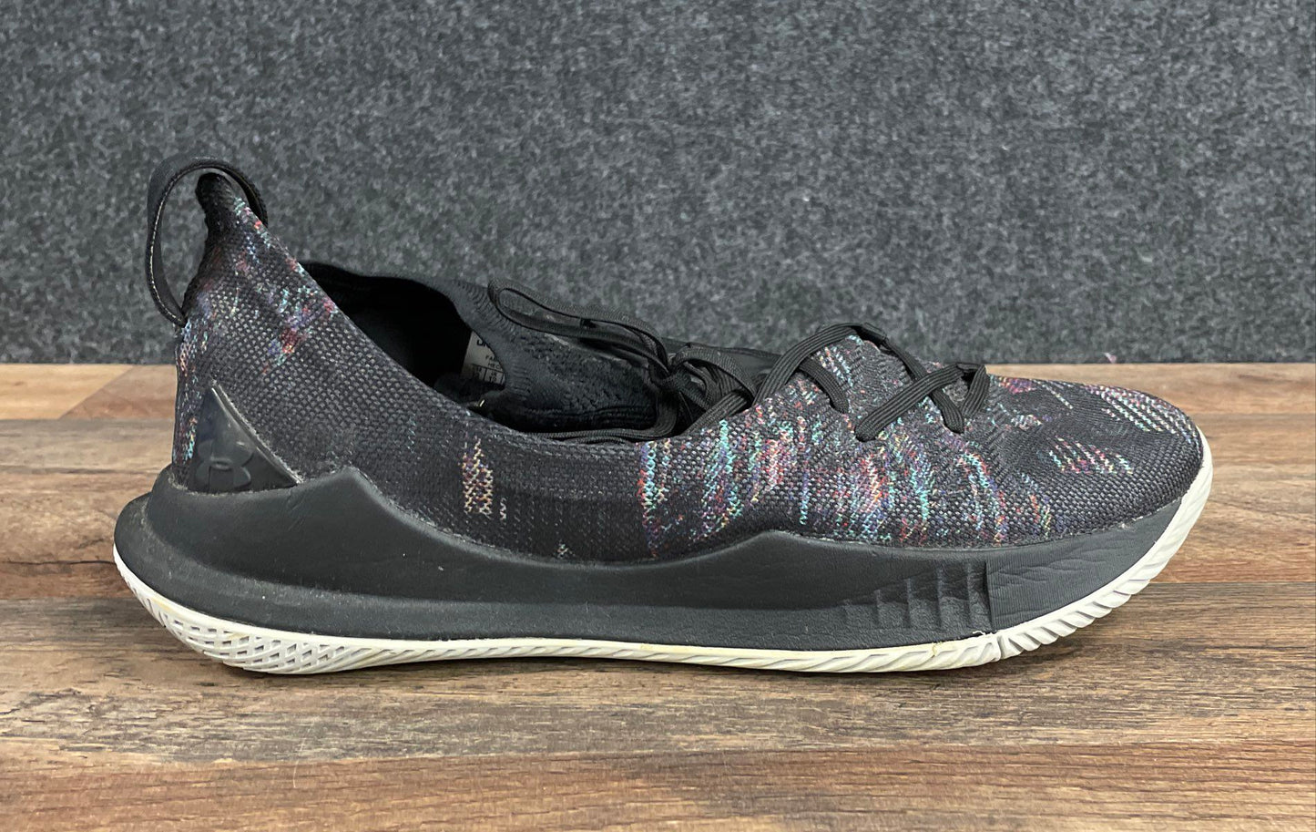 Under Armour Curry 5 Tokyo Nights Black Multi Basketball Shoes Men's Size 13