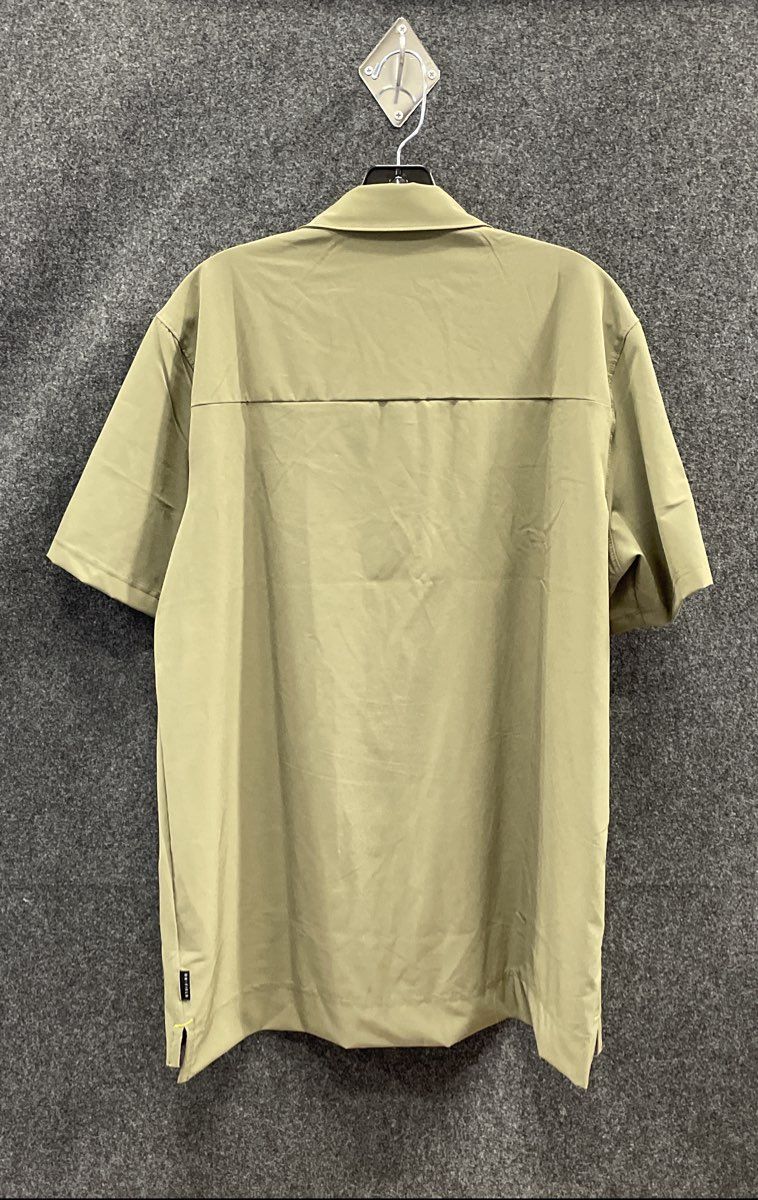 Nike Men's Oregon Ducks Olive Green Sideline Dri-Fit Shirt US Flag Camo Patch L