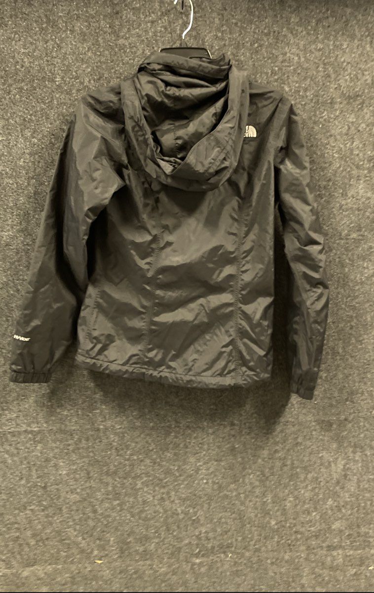 The North Face Women's Black HyVent Resolve Waterproof Hooded Jacket Sz XS