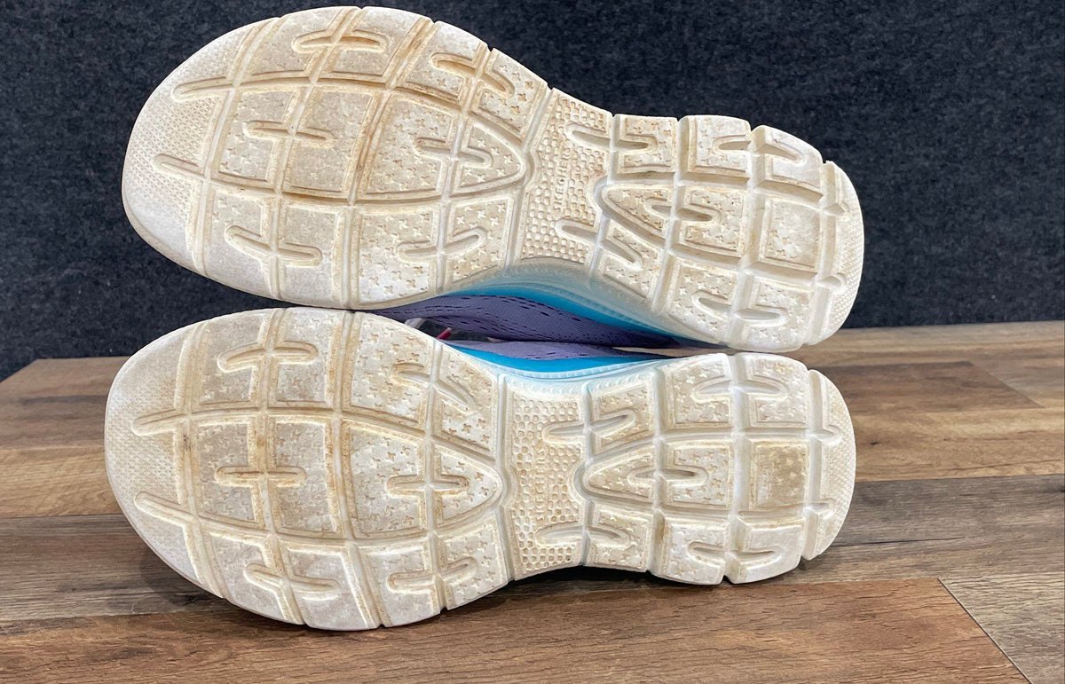 Skechers Hands Free Slip-ins GO WALK Anywhere Purple Walking Shoes Size 8.5