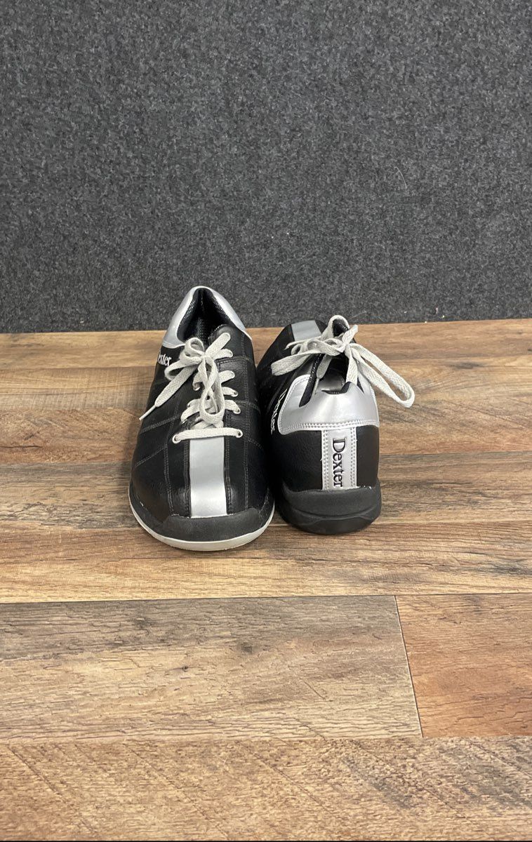 Dexter Slash Black Silver Men's Bowling Shoes Size 12 M B2050-1