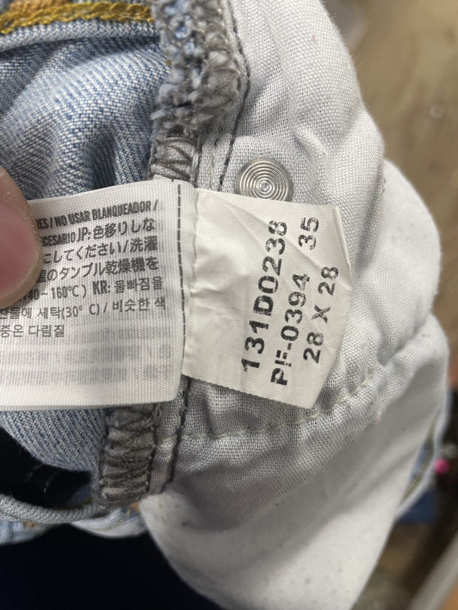 Abercrombie & Fitch Men's Athletic Straight Jeans Light Blue 28x28