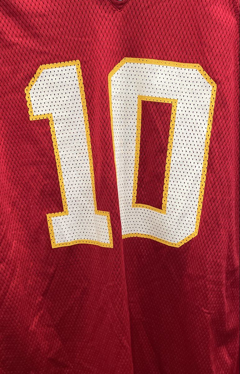 Vintage 2000s Reebok Kansas City Chiefs Trent Green #10 NFL Jersey Youth Sz XL