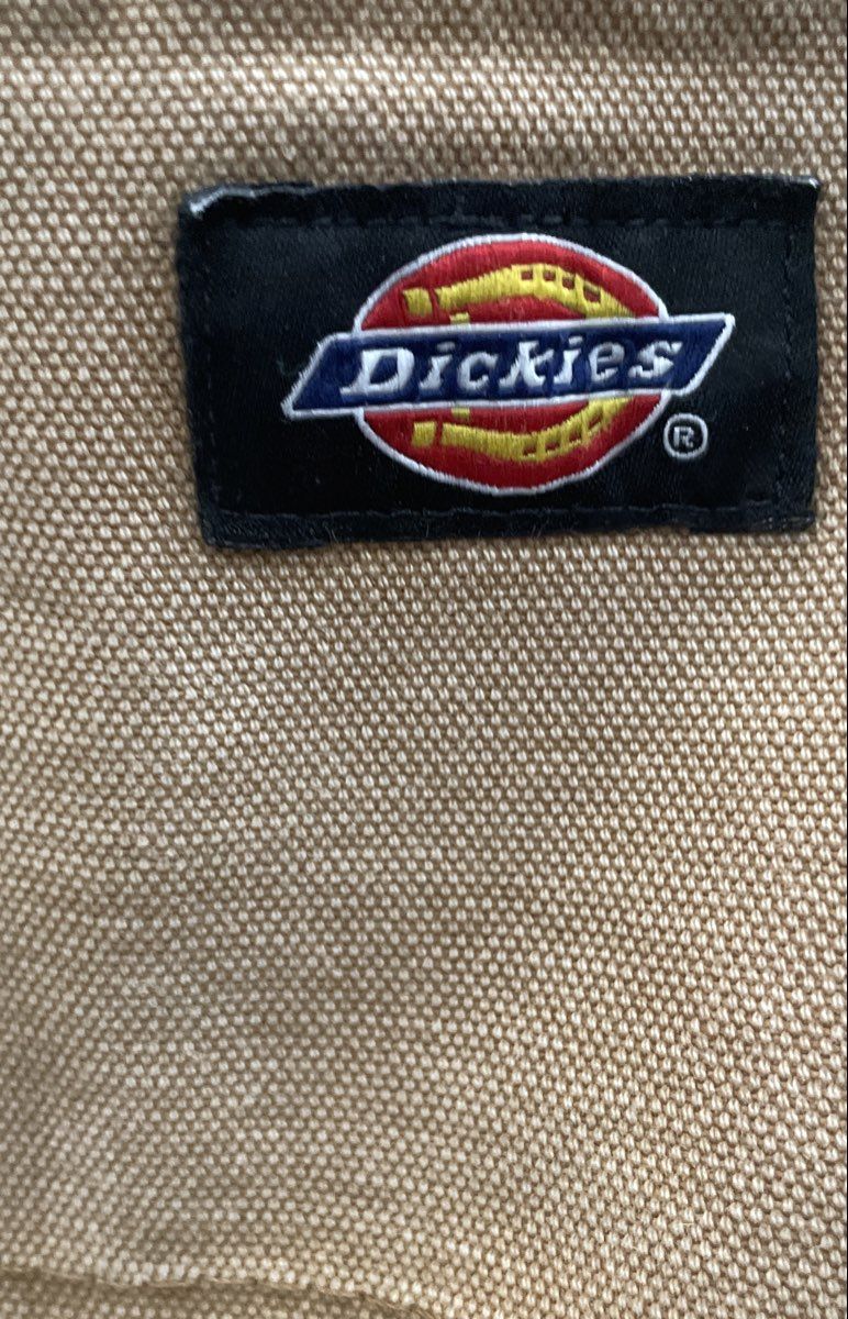 Dickies Men's Brown Industrial Carpenter Duck Canvas Work Pants Sz 34x34