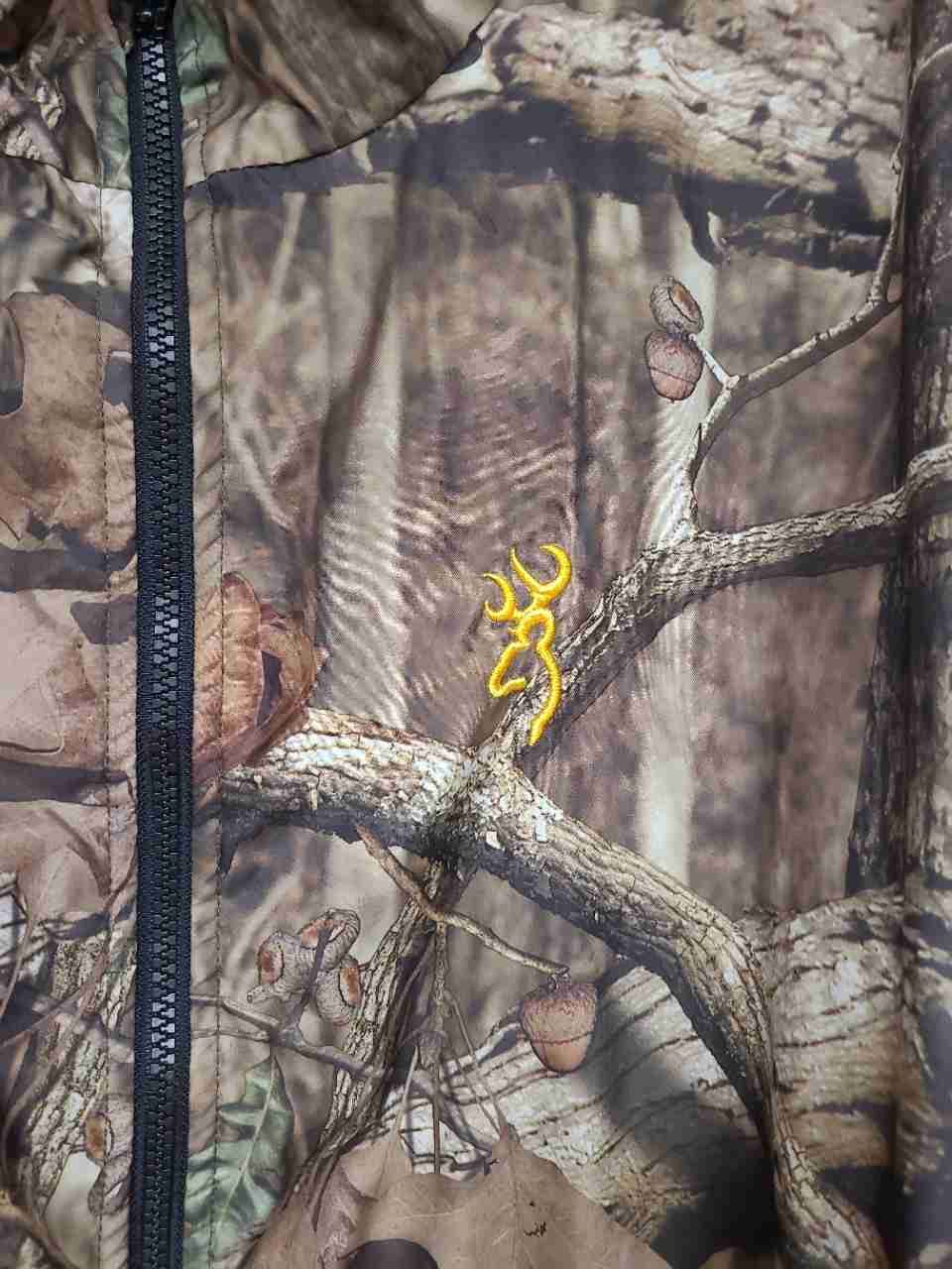 Browning Mossy Oak Break-Up Camo Full Zip Hunting Jacket 304-740 Sz 3XL
