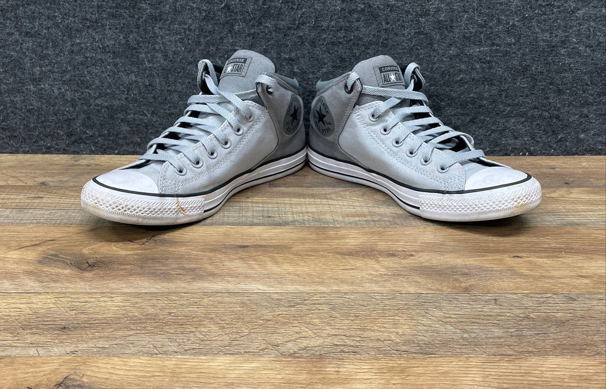 Converse Chuck Taylor All Star High Street Wolf Grey Mid Top Sz Men 9 Women 11
