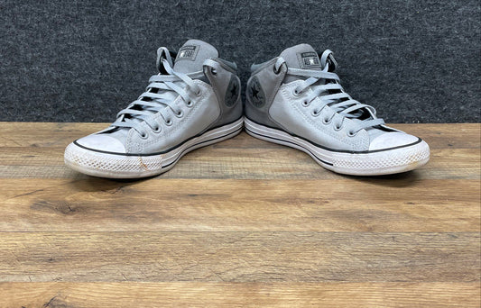 Converse Chuck Taylor All Star High Street Wolf Grey Mid Top Sz Men 9 Women 11