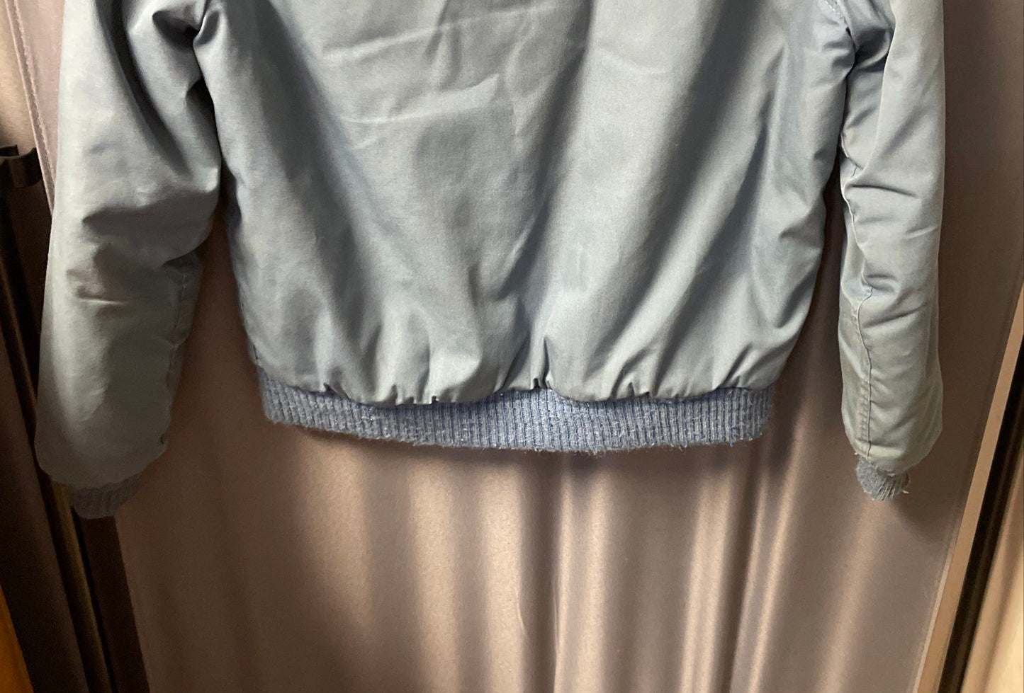 Vintage 70s Varsity by Catalina Blue Quilted Lined Derby Jacket Sz 38 USA