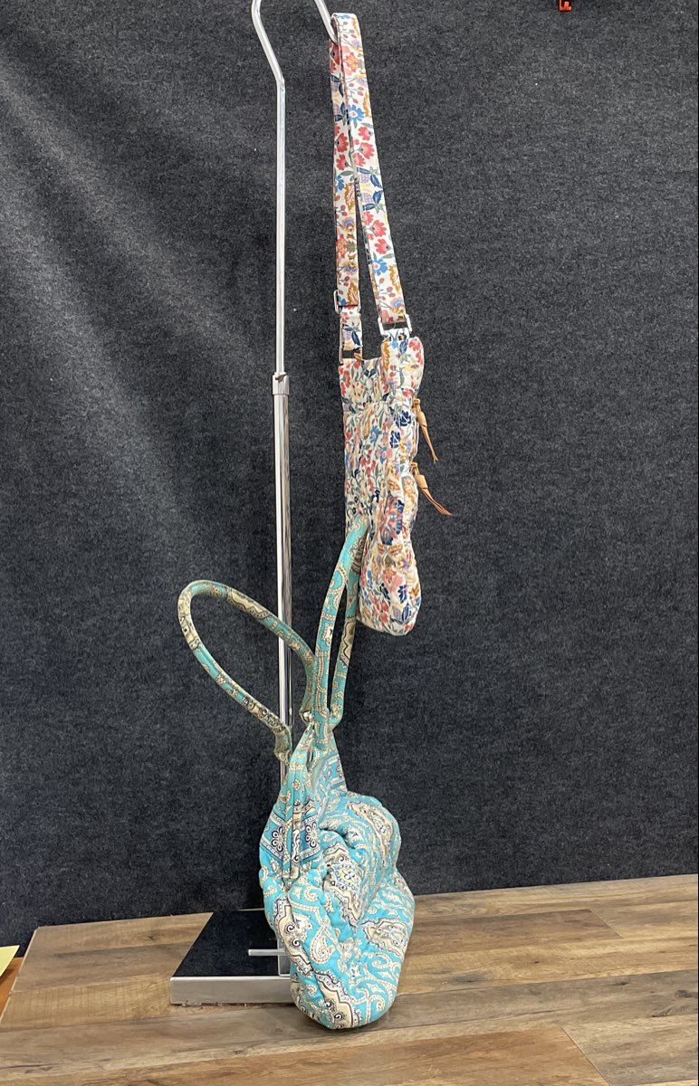 Vera Bradley Quilted Fabric Handbag Crossbody Backpack Lot of 3