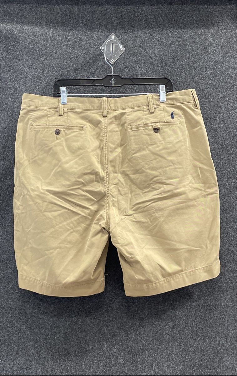 Polo Ralph Lauren Men's Khaki Stretch Classic Fit Chino Shorts Sz 40
