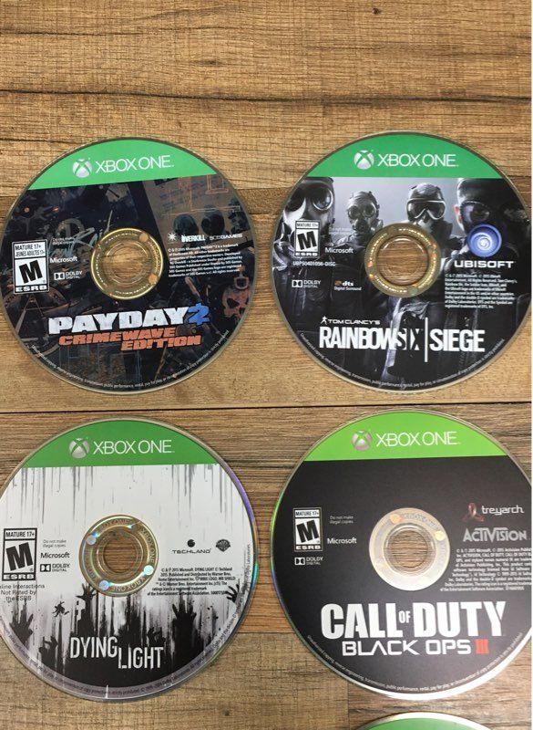 Call of Duty Black Ops III Infinite Warfare Xbox One 7 Game Lot Microsoft