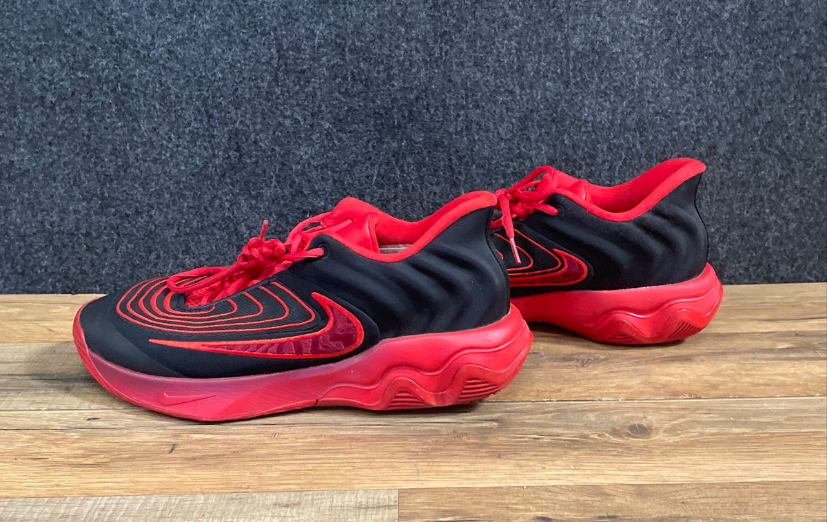 Nike Giannis Immortality 4 Bred Black Red Basketball Shoes Size 11