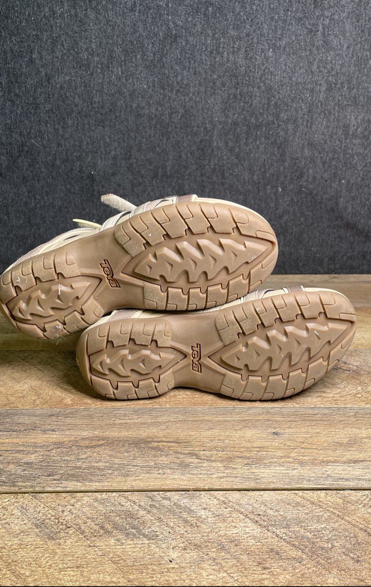 Teva Hurricane Terra Dactyl Women's Sport Sandals Beige Size 6