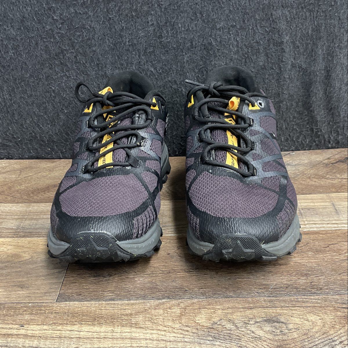 Hi-Tec Mauna Hiker WP Black Grey Waterproof Hiking Shoes Men's Size 9