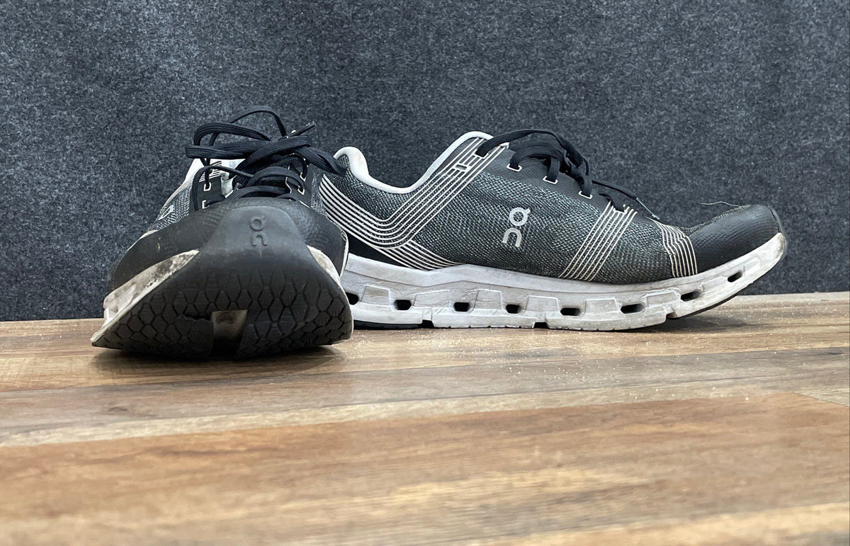 On Cloudsurfer Grey Black Men's Road Running Shoes Size 12.5