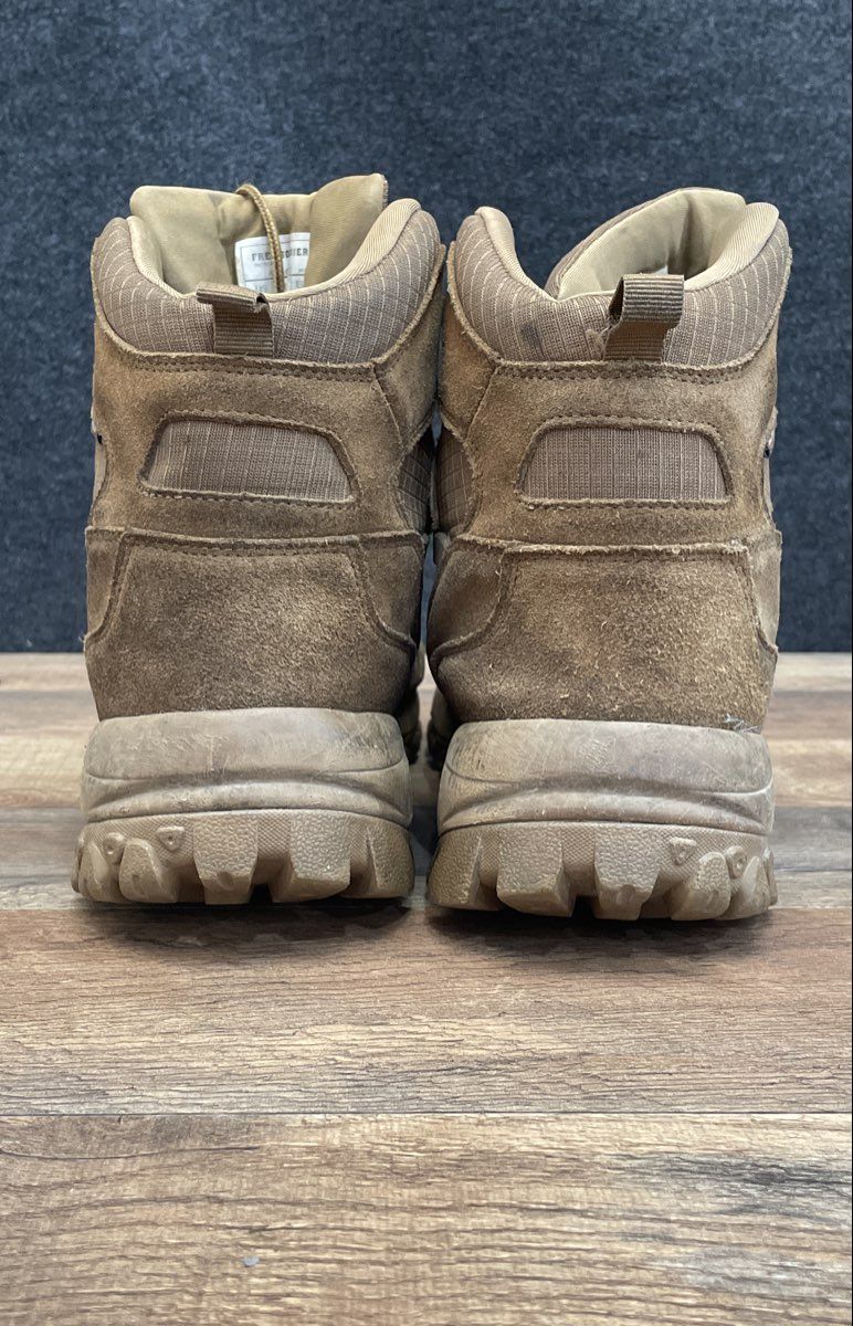 Free Soldier Tactical Waterproof Mid-High Boots Tan Coyote Size 10