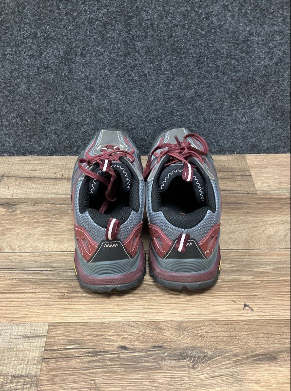 Merrell Turbulence Grey Burgundy Women's Trail Hiking Shoes Size 7