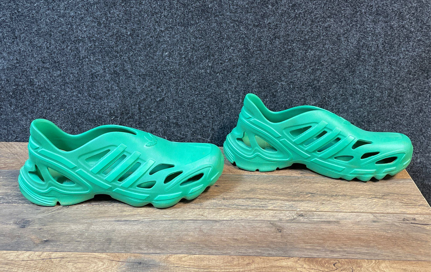 Adidas adiFOM Climacool Green Foam Breathable Slip-On Clogs Shoes Size 11