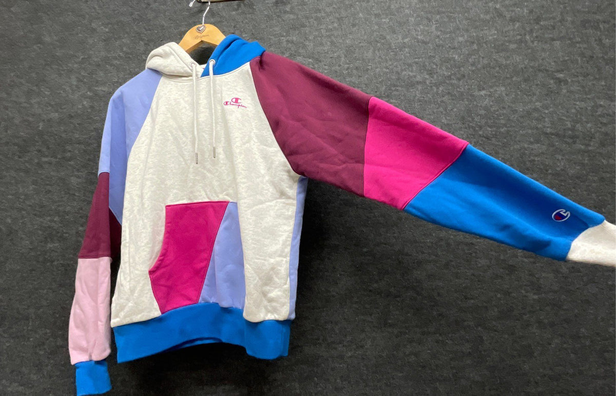 Champion Women's Multicolor Geometric Colorblock Hoodie & Pants Set Sz XS