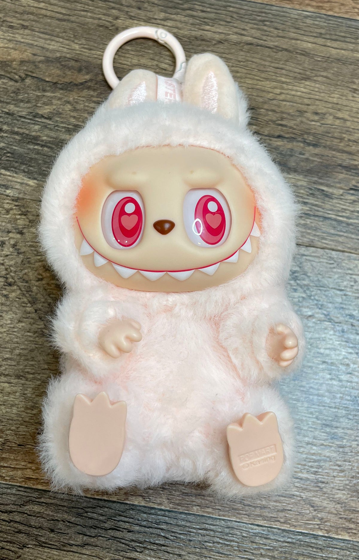 Pop Mart Labubu The Monsters Exciting Macaron Plush Pendant Lychee Berry Pink