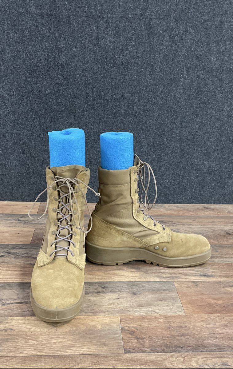 USGI Hot Weather Army Combat Boot Coyote Brown Military Boots Size 11.5R