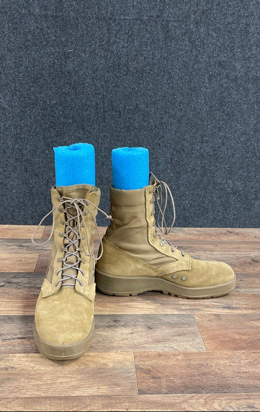USGI Hot Weather Army Combat Boot Coyote Brown Military Boots Size 11.5R
