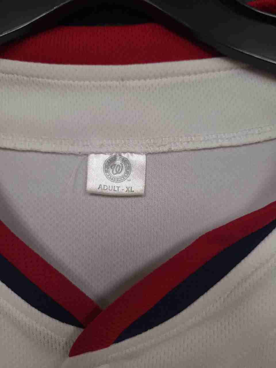 MLB Washington Nationals Men's Baseball Jersey White #39 Button Front Sz XL