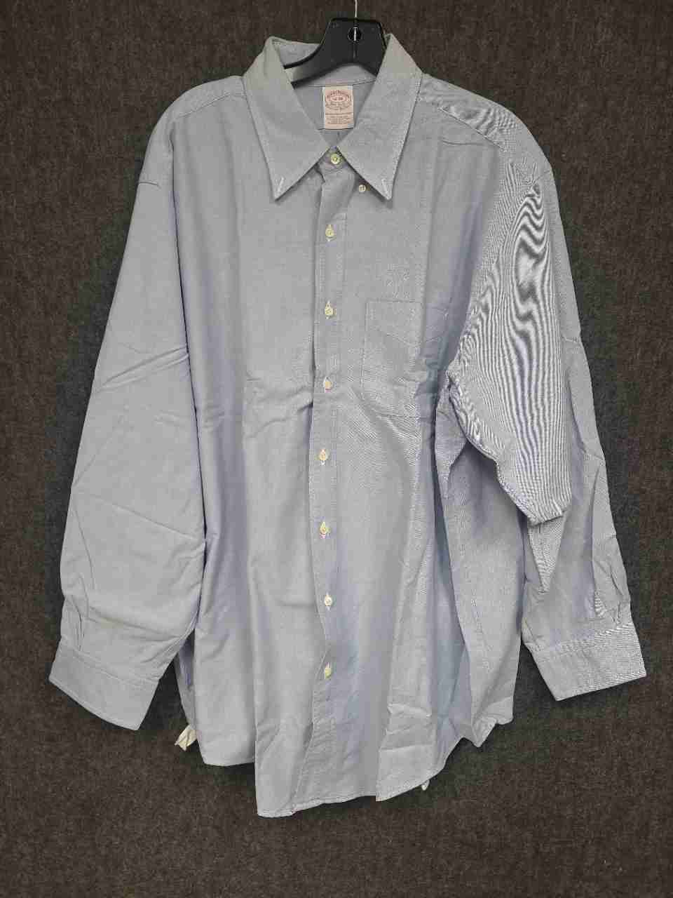 Brooks Brothers Men's Blue Supima Cotton Original Polo Shirt Trad Fit Sz 18-34