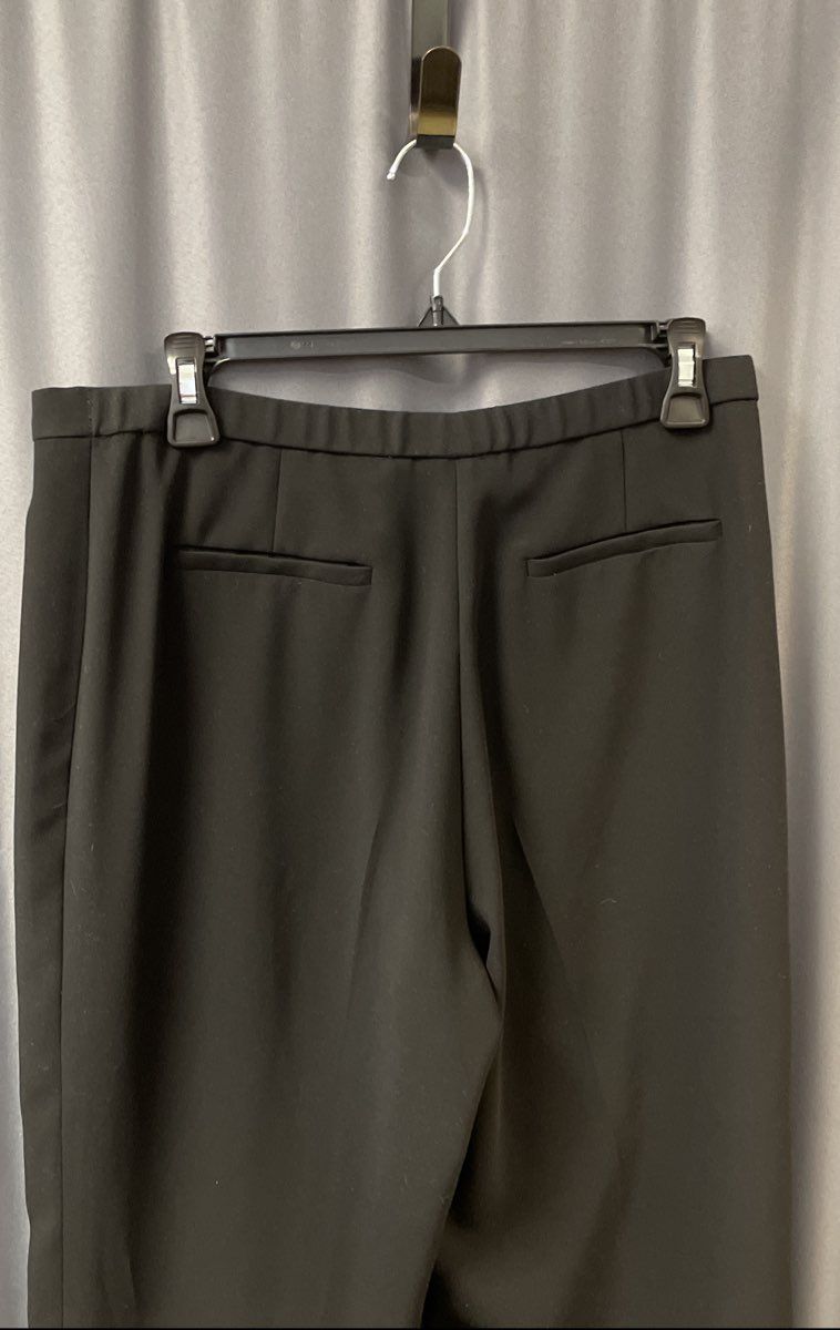 Pendleton Women's Black Straight Leg Slacks Career Trousers Elastic Back Sz 8