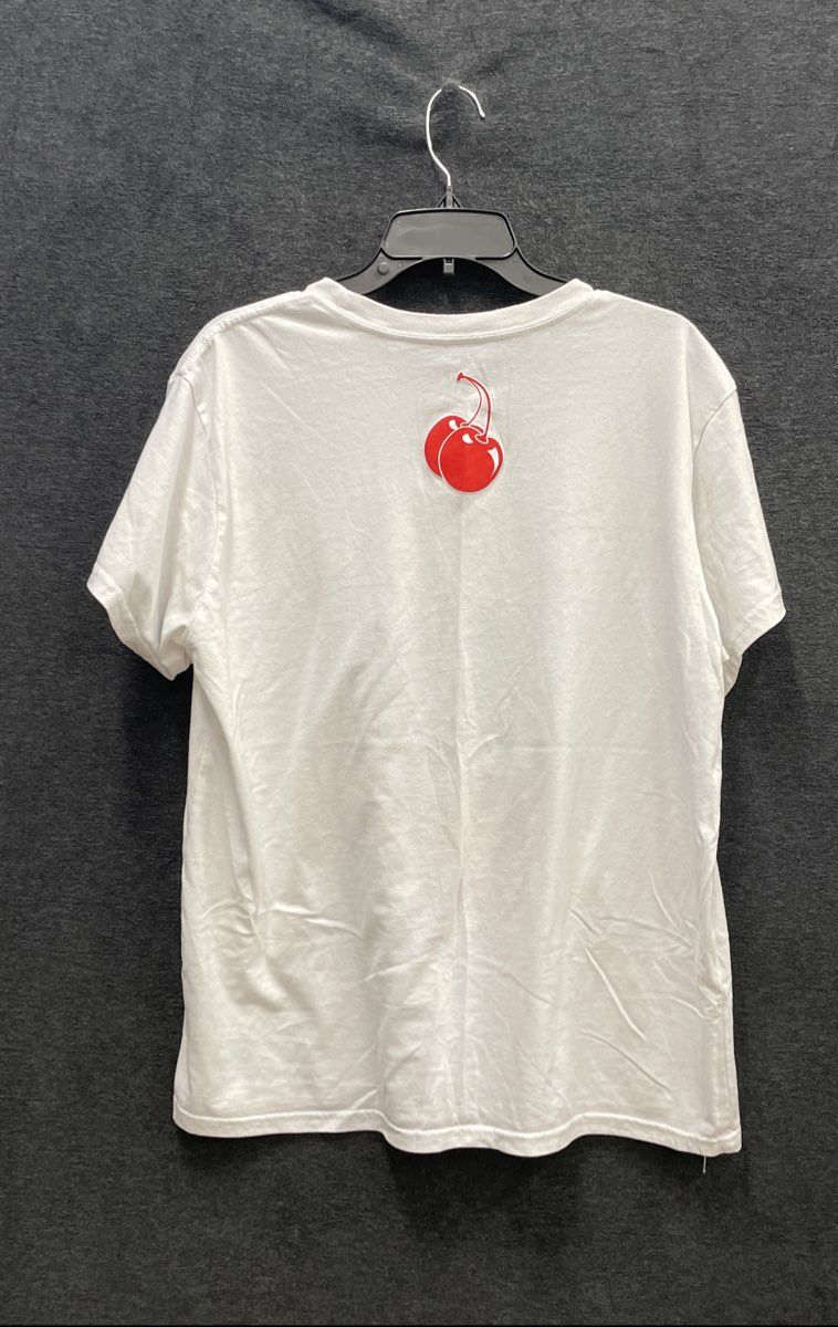 Coca-Cola Cherry Coke Graphic T-Shirt White XXL Cotton Blend Tee 2025